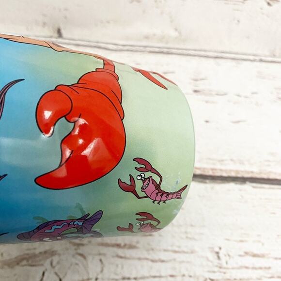 DISNEY Vintage The Little Mermaid 3D Vintage Sebastian Mug - Picture 6 of 8